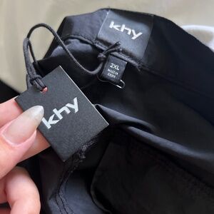Khy Black Cargo Pants